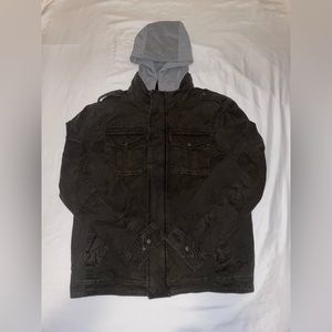 Levi’s Washed Cotton Hooded Jacket